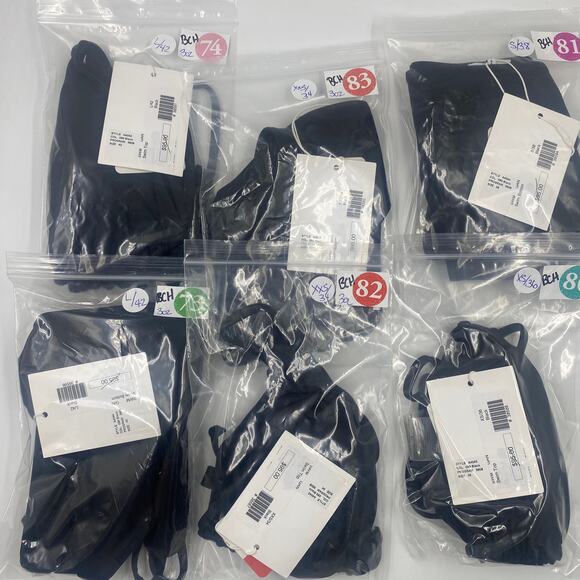 GANNI BLACK Classic String Bikini BOTTOM ONLY Style #A4044 Large L/42 - Picture 8 of 9